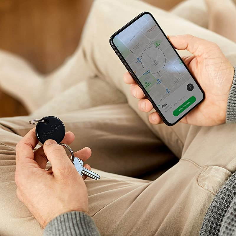 Bundle (2020) - Loudest Water Resistant Bluetooth Key Finders with Wallet Tracker