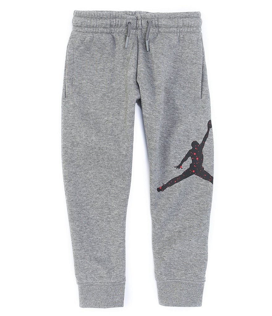 First Wave Little Boys 2T-7 Marled French Terry Jogger Pants