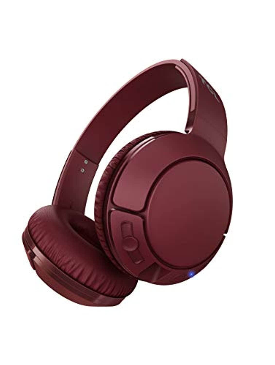Tcl Mtro200bt Burgundy Wireless On-Ear Headphones
