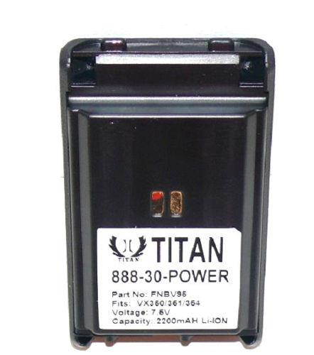 Replacement Yaesu VX-354 7.4V 2200mAH Li-ION Replacement Two Way Radio Battery