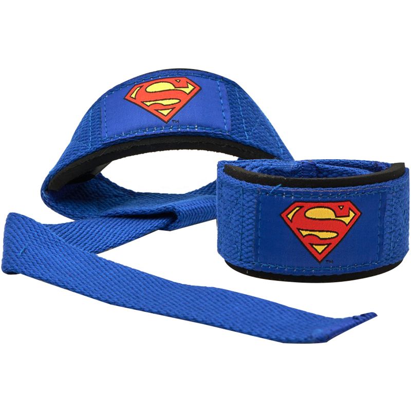 Performa Premium Padded Weight Lifting Straps - Superman