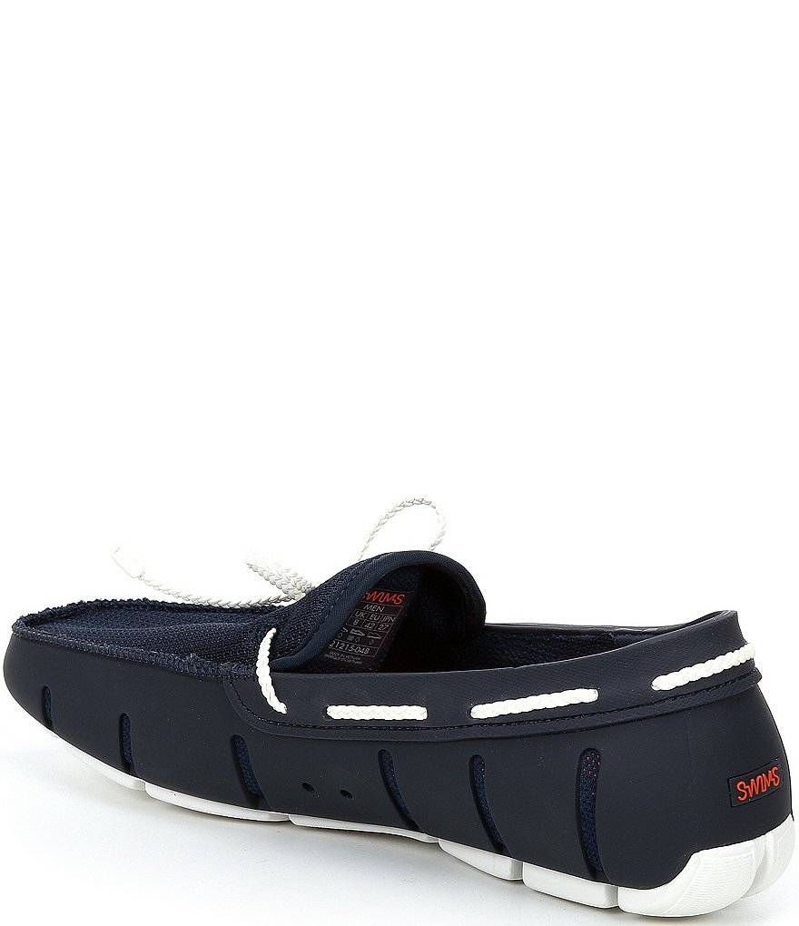 SWIMS Men's Braided Lace Washable Loafers