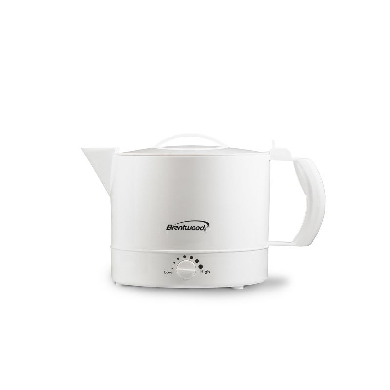 MegaChef 1.7L Electric Tea Kettle - Silver