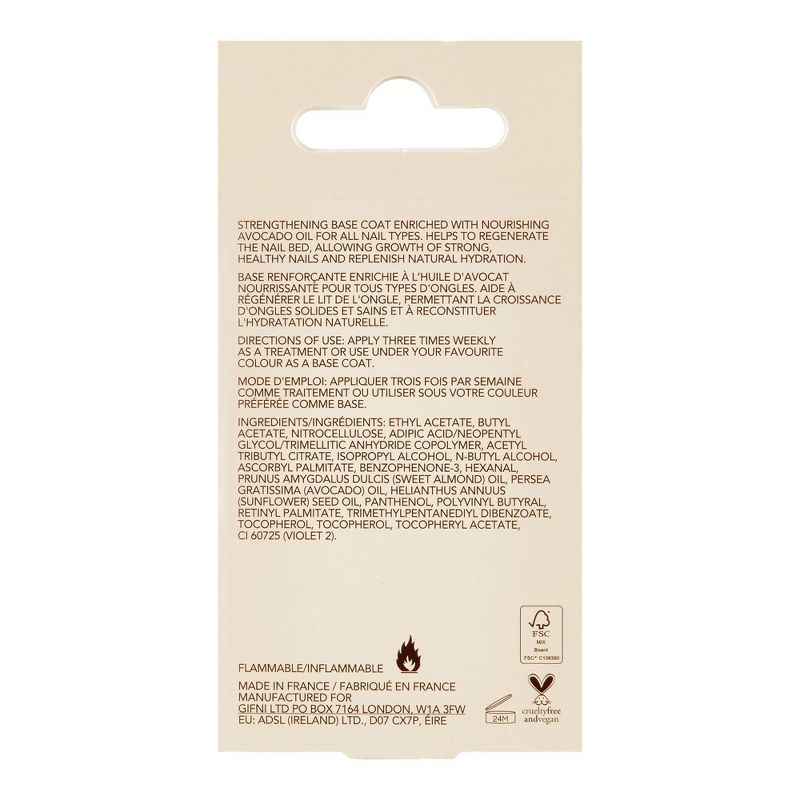 Holler and Glow Grow Up Babe Strengthening Base Coat - 0.5 fl oz