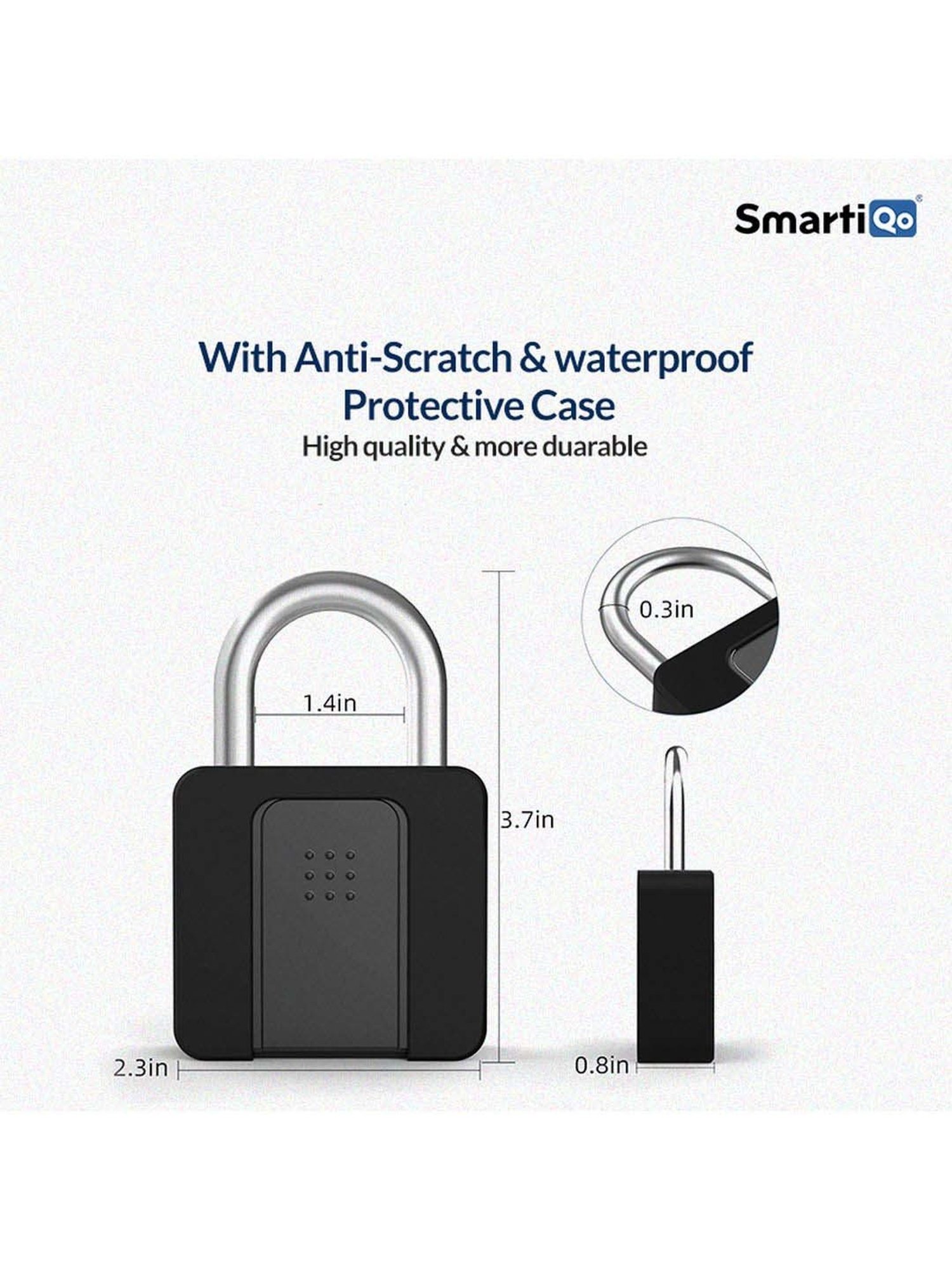 SmartiQo Fingerprint Padlock