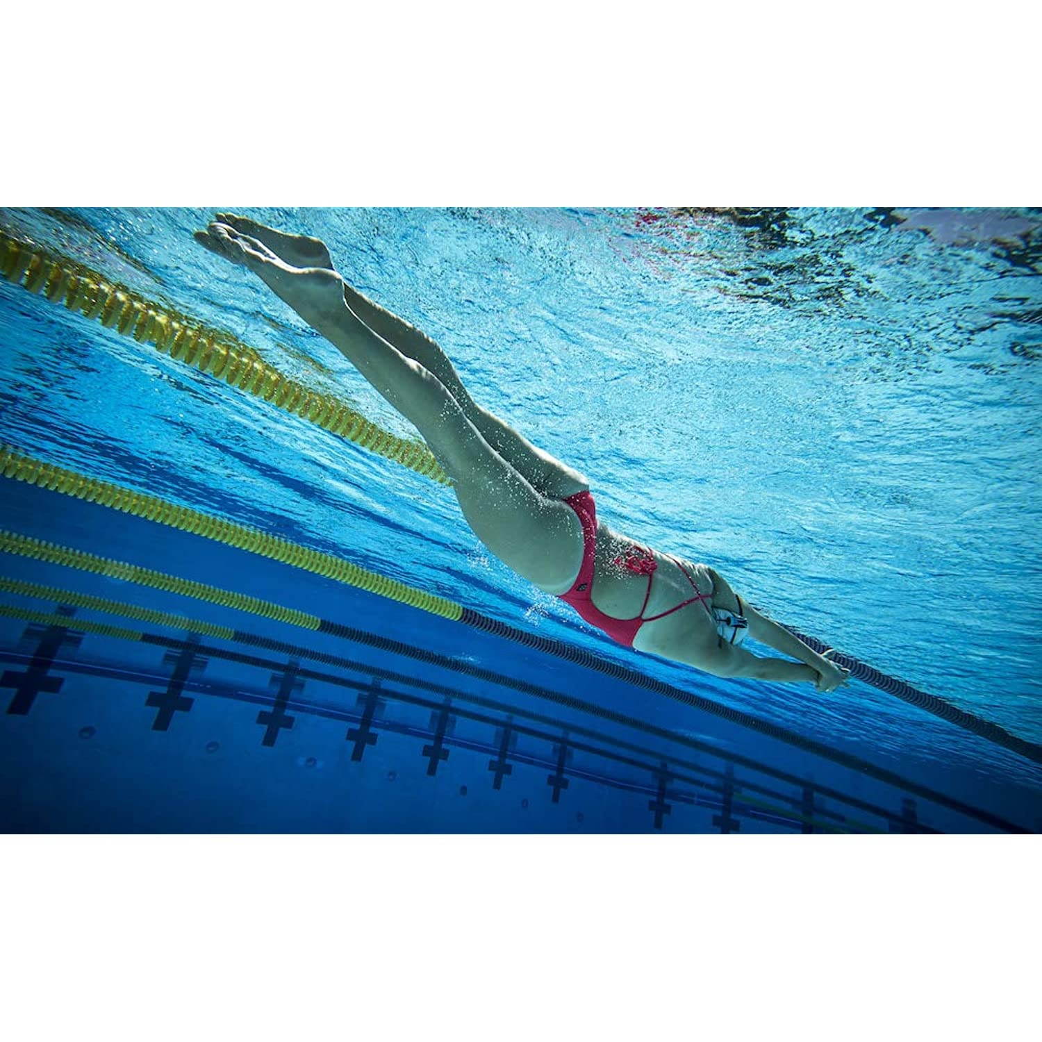 100% Waterproof Stream MP3 Music Player with Bluetooth and Underwater Headphones for Swimming Laps, Watersports, Normal Cord, 8GB &ndash; by H2O Audio