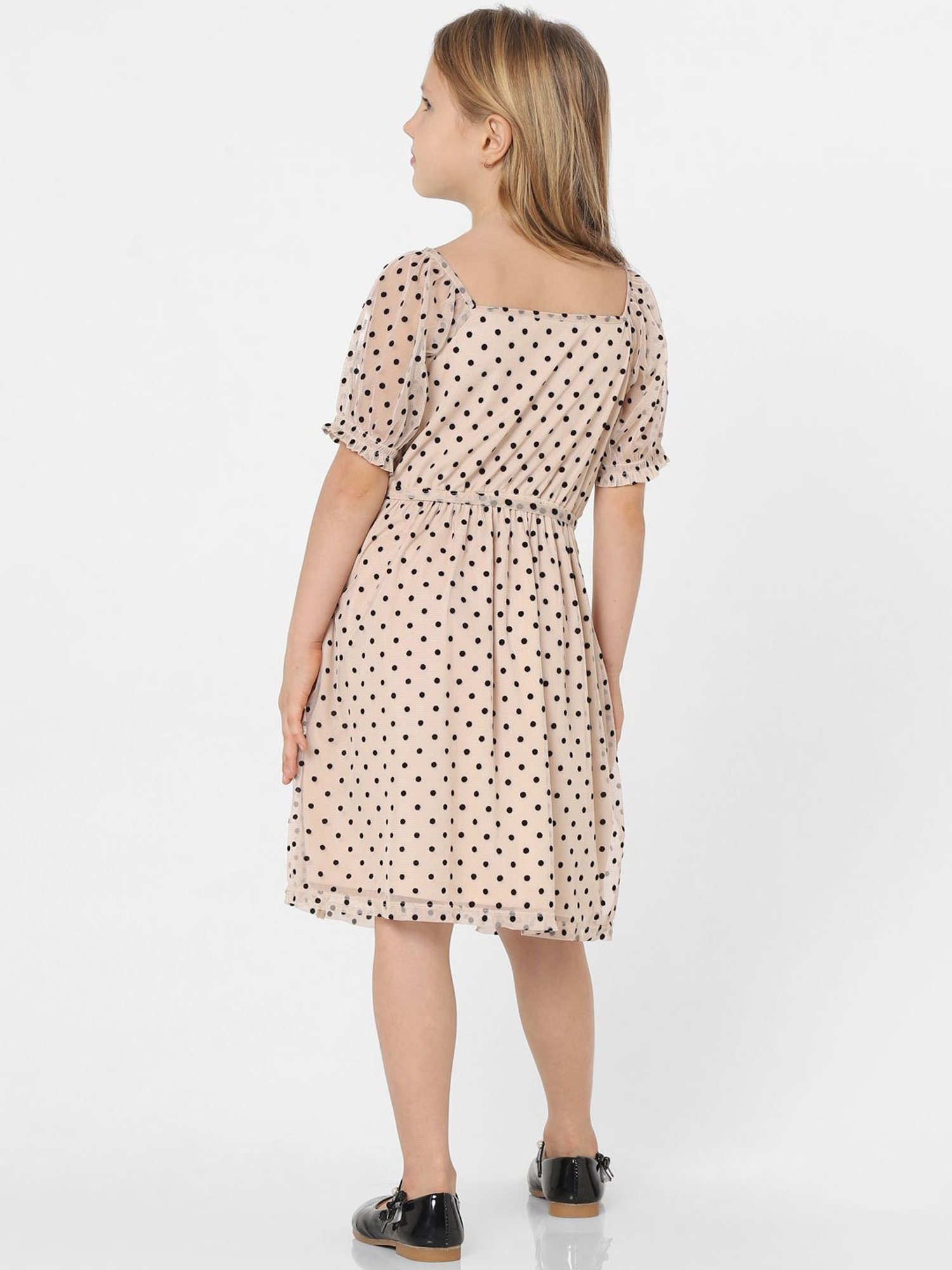 KIDS ONLY Beige Printed Dress