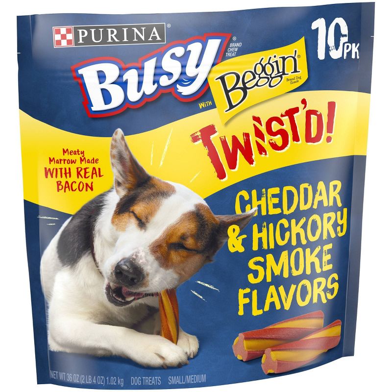 Busy Bone Twisted Chewy Dog Treat