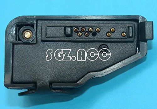 SUNDELY&reg; Multi-pin Audio Adapter Block + 2-pin Acoustic Tube Headset for Kenwood Radio NX-210 TK-290 TK-3148 TKR-830