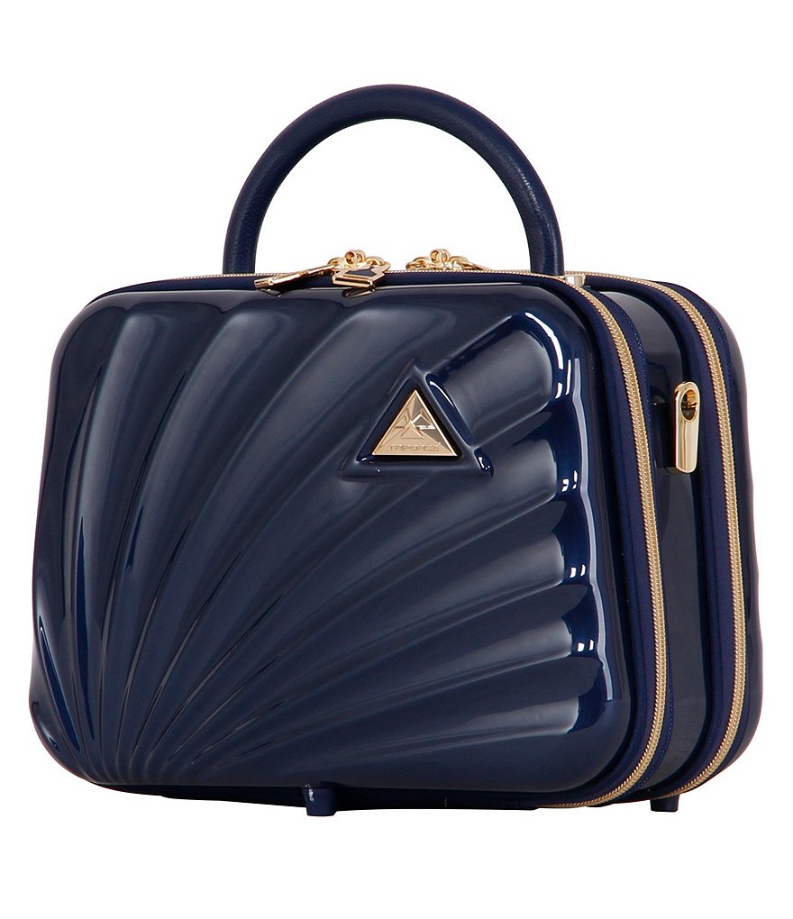 ROYCE New York Leather Large Cosmetic Bag