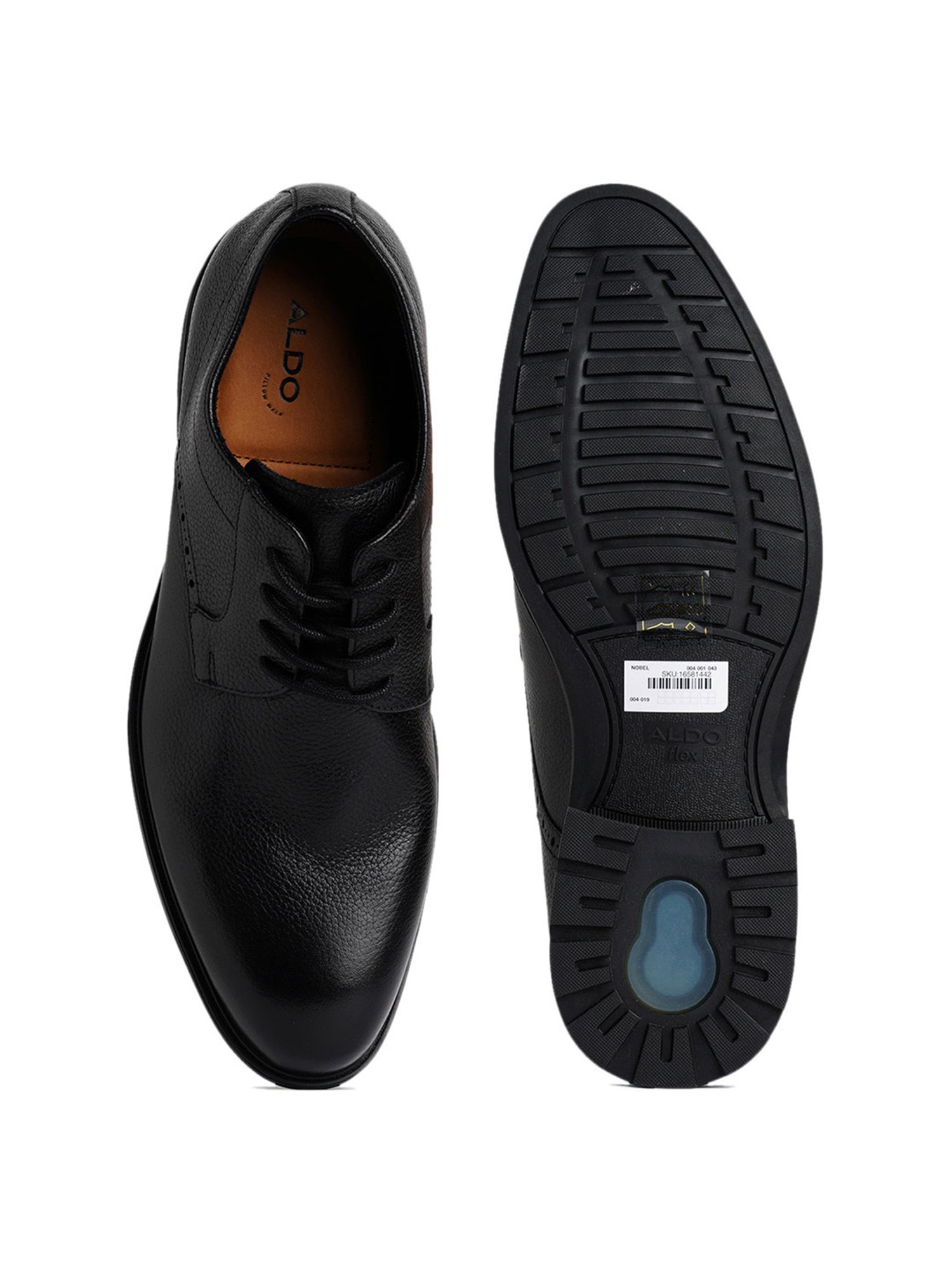 Aldo Men's Black Derby Shoes