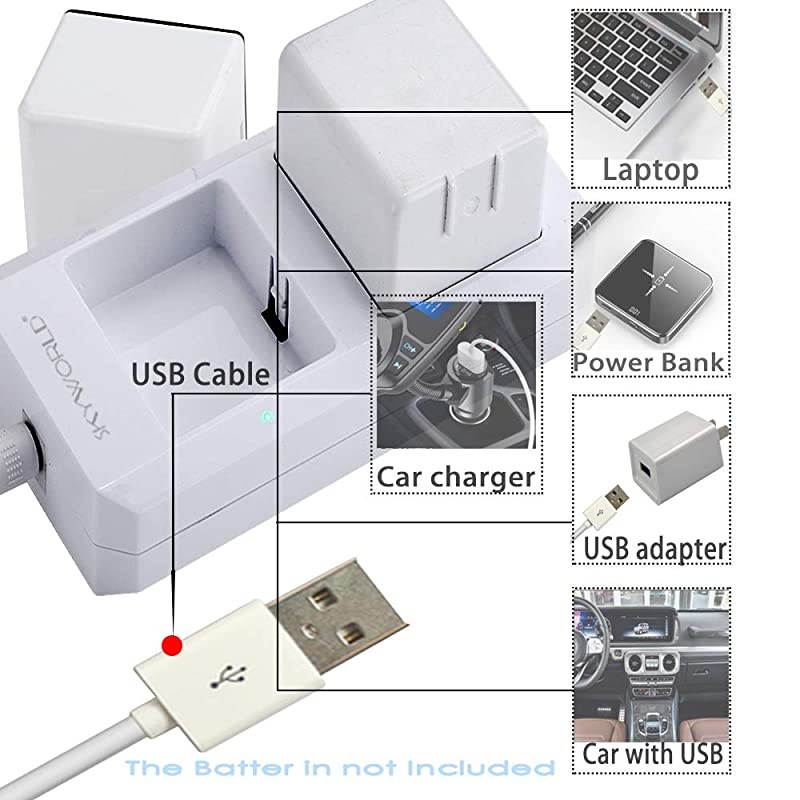 Station Compatible for Arlo Pro Rechargable Quick Dual Station for Arlo Pro 2 for Arlo Pro BatteriesCertified Pass FCCUL CertifiedNot Include Battery and Adapter