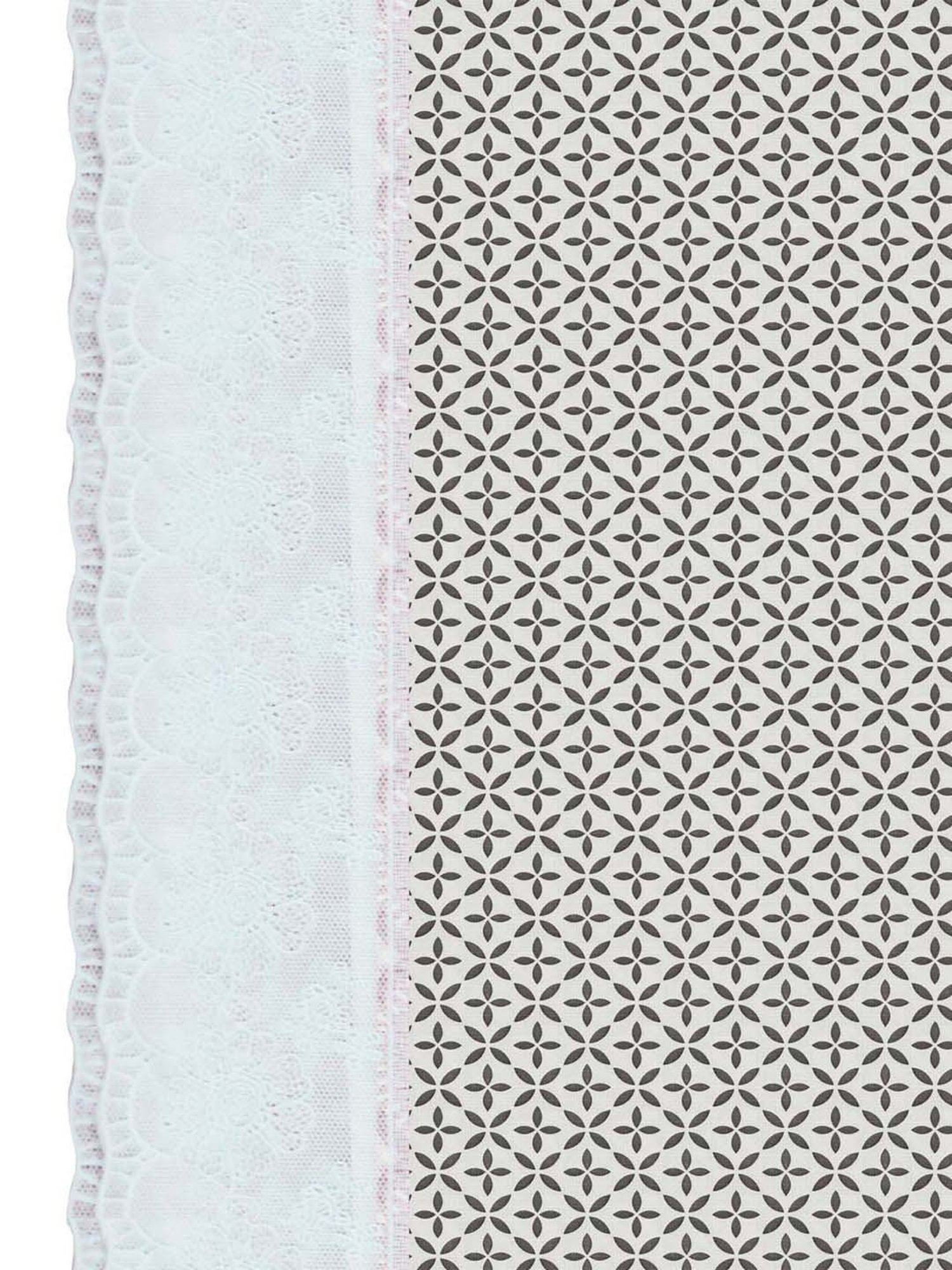 Bianca Classic Clear Grey Pvc 8-10 Seater Table Cloth