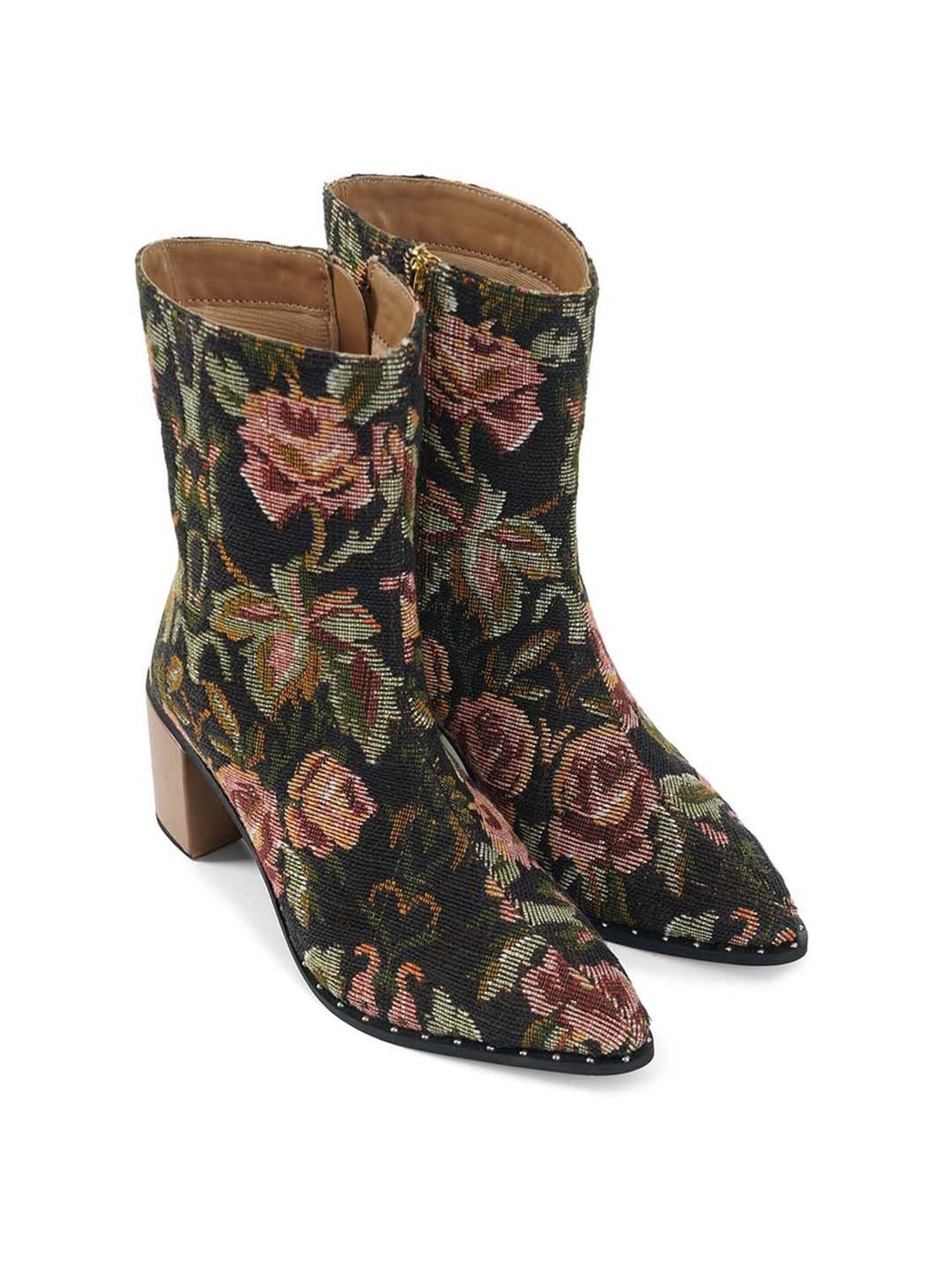 Sole House Women's Multicolor Casual Booties