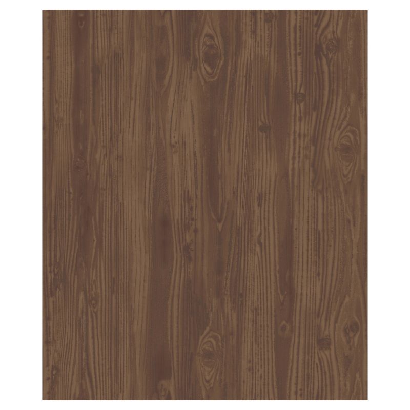 Devine Color Textured Driftwood Peel & Stick Wallpaper Cocoa