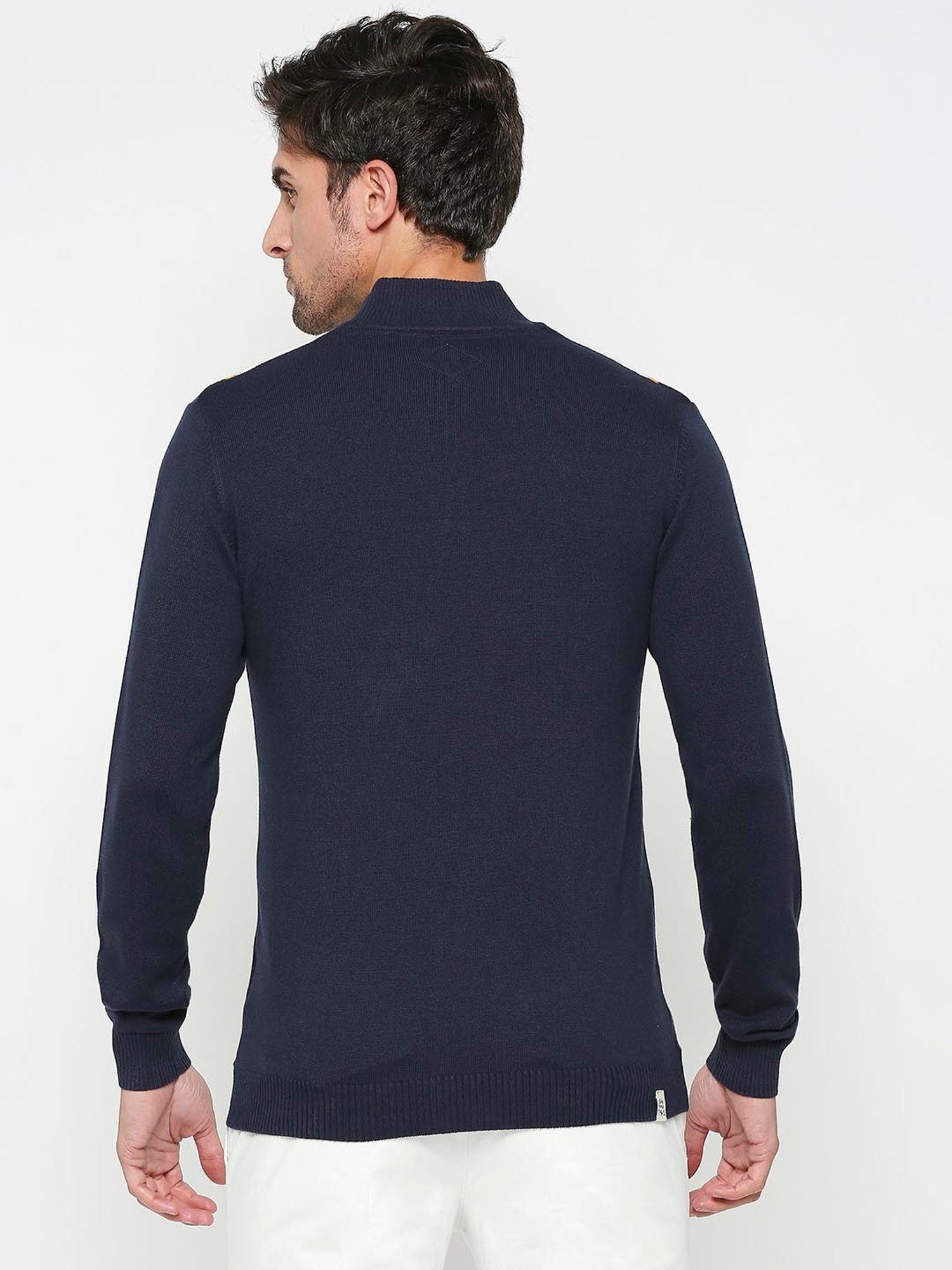 Being Human Navy Regular Fit Sweater