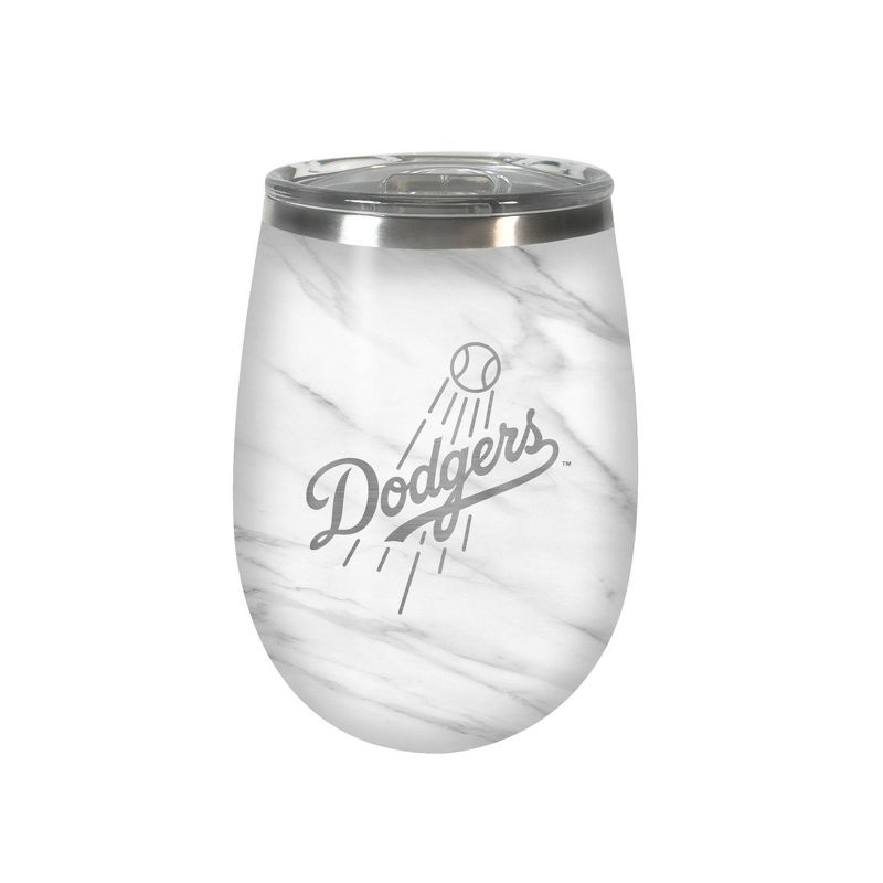 MLB Los Angeles Dodgers 10oz Marble Wine Tumbler
