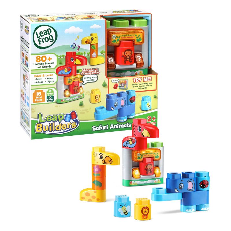 LeapFrog LeapBuilders Safari Animals