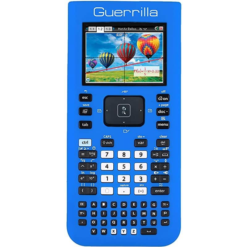 Silicone Case for Texas Instruments TI Nspire CXCX CAS Graphing Calculator Blue