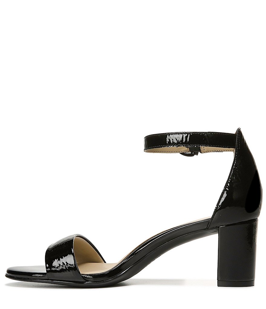 Naturalizer Vera Patent Leather Ankle Strap Dress Sandals