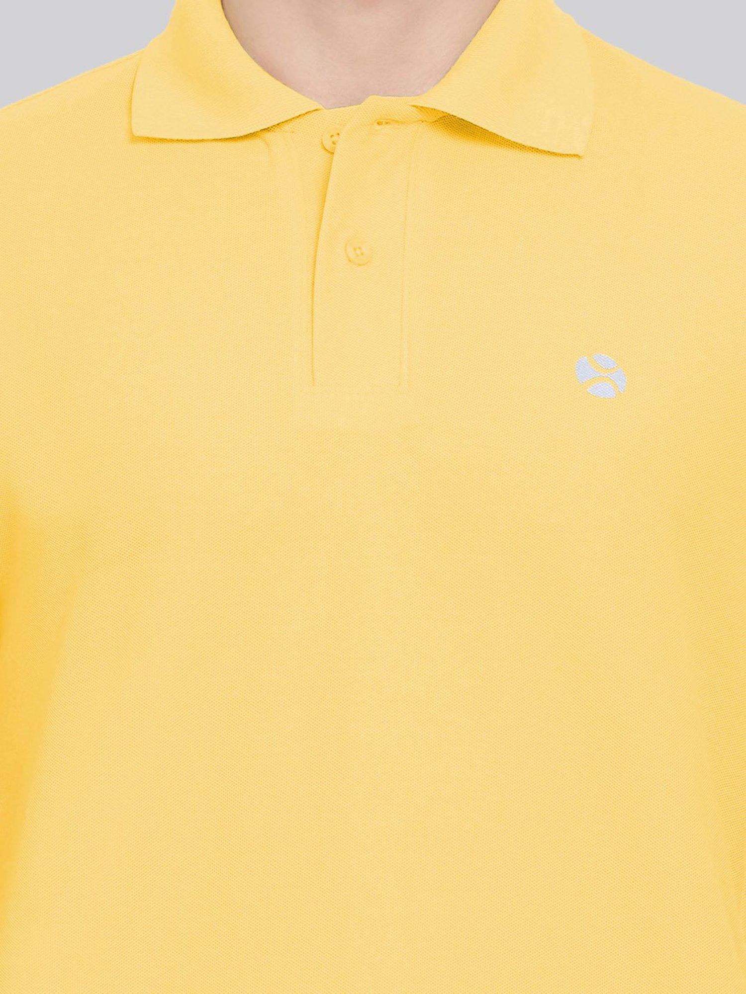 Lux Nitro Yellow Regular Fit Polo T-Shirt