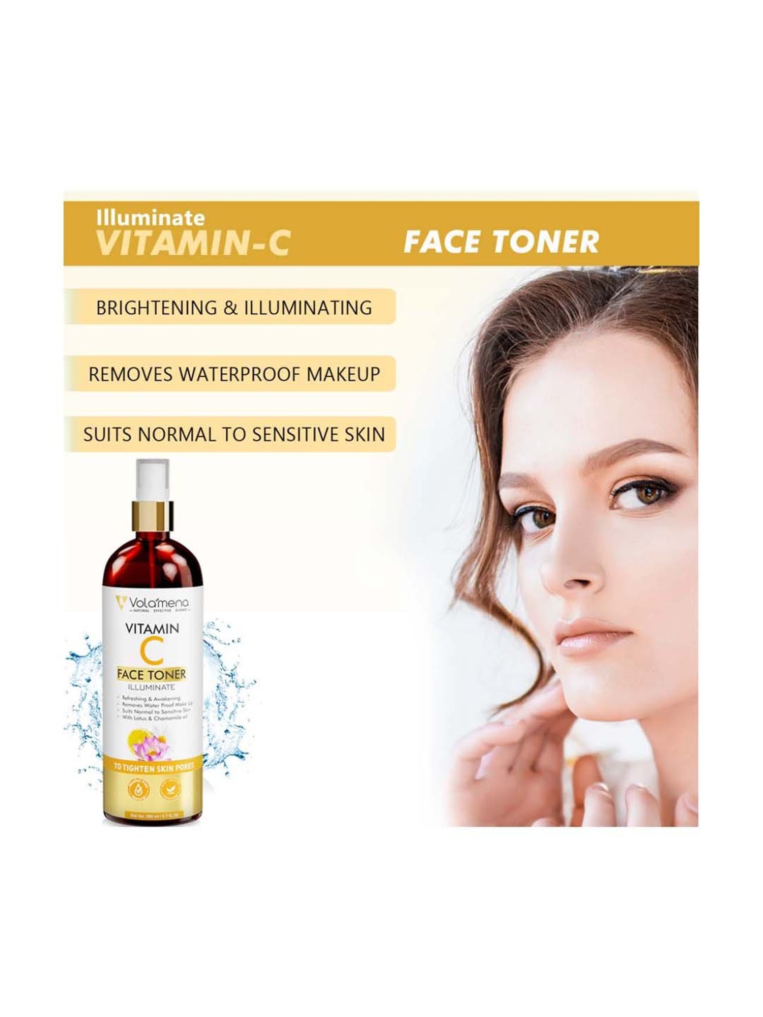 Volamena Vitamin C Face Toner - 200 ml