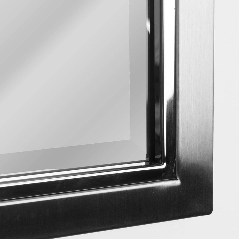 24" x 30" Classic Brushed Mirror Nickel/Chrome - Head West