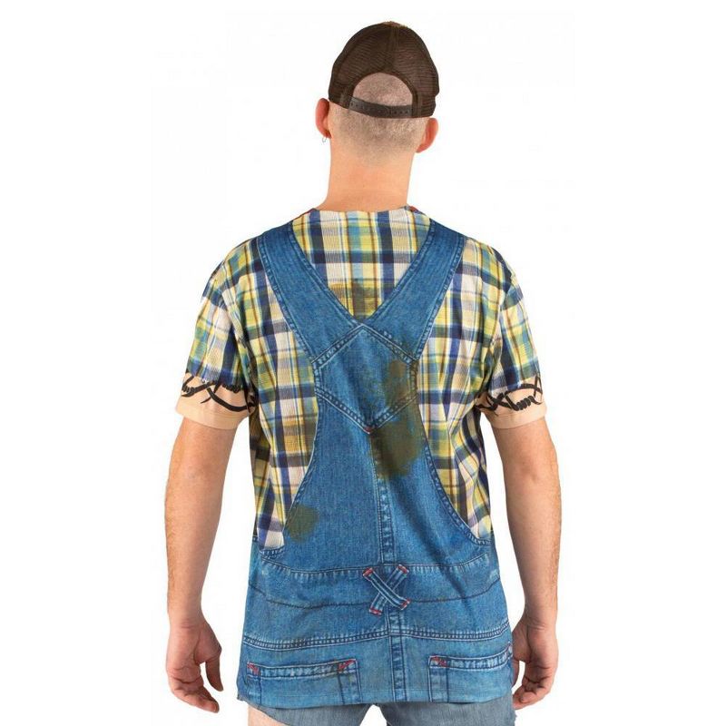 Men's Hillbilly Costume Shirt - Small