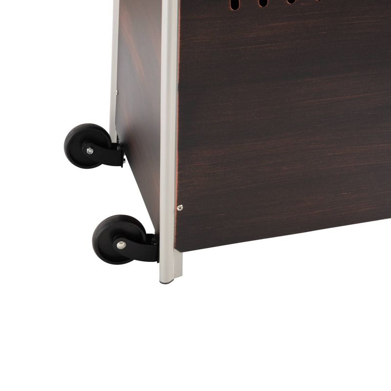 Coronado Brushed Bronze Pyramid Flame Patio Heater - Fire Sense