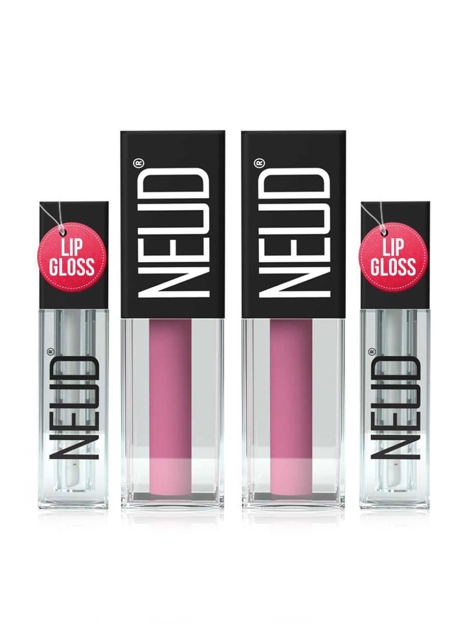 NEUD Matte Liquid Lipstick Supple Candy with Free Lip Gloss - Pack of 2 (Each)