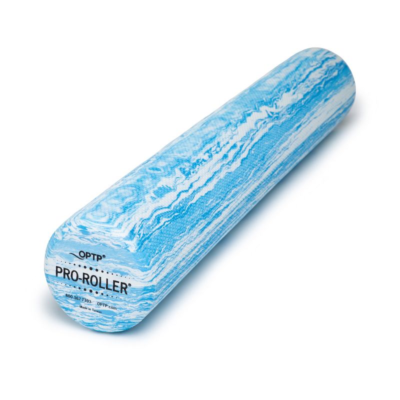 OPTP PRO-Roller Standard Density Foam Roller - Blue, 36 Inches by 6 Inches