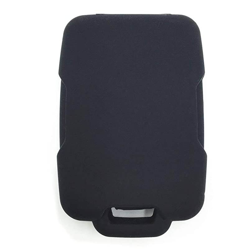 Rubber Key Fob Case Covers Keyless Remote Jacket Skin Protector for Silverado