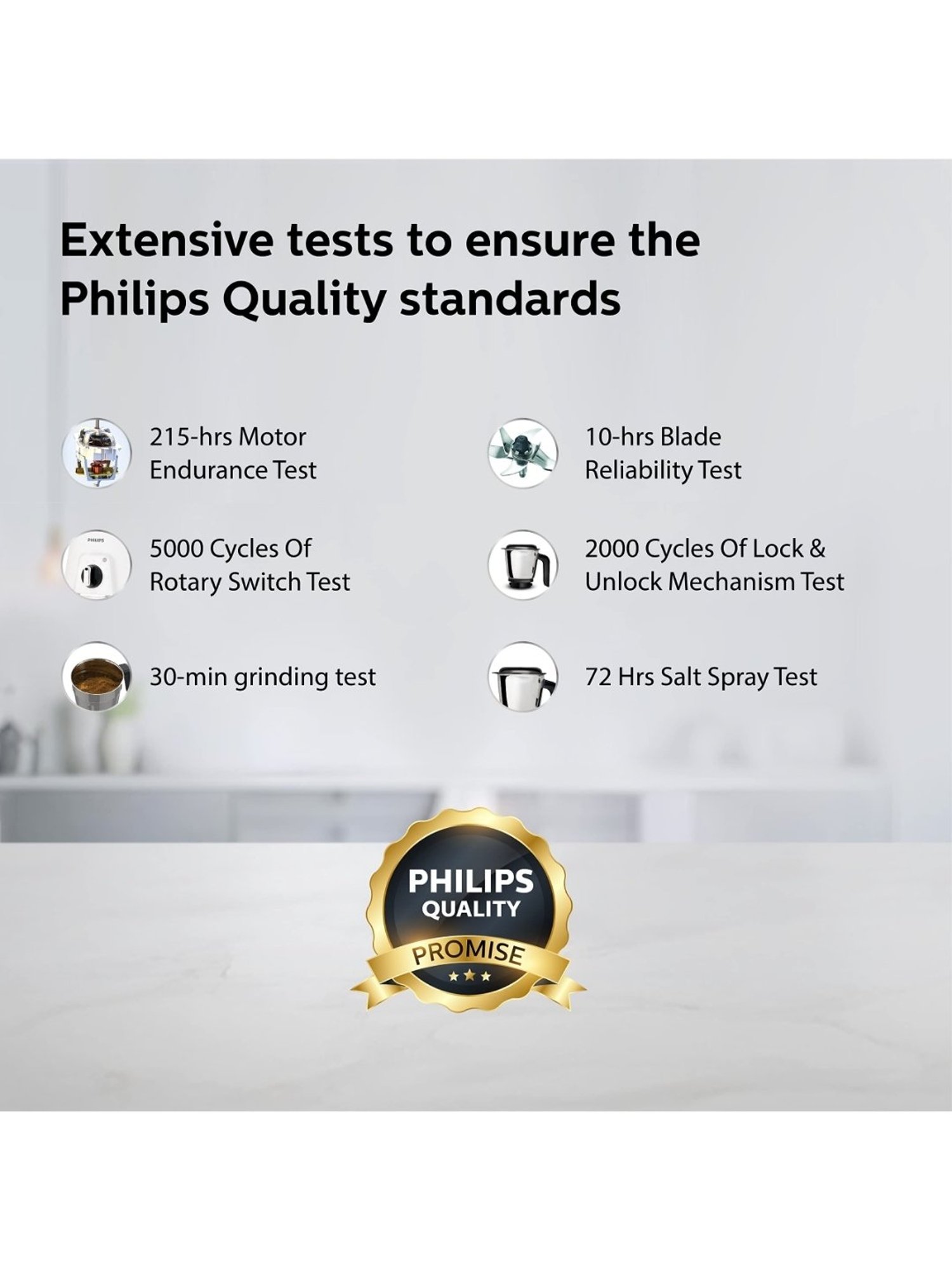 Philips HL776300, 750 3 in 1 Watt Mixer Grinder, Juicer, Food Processor (White, 4 Jar)