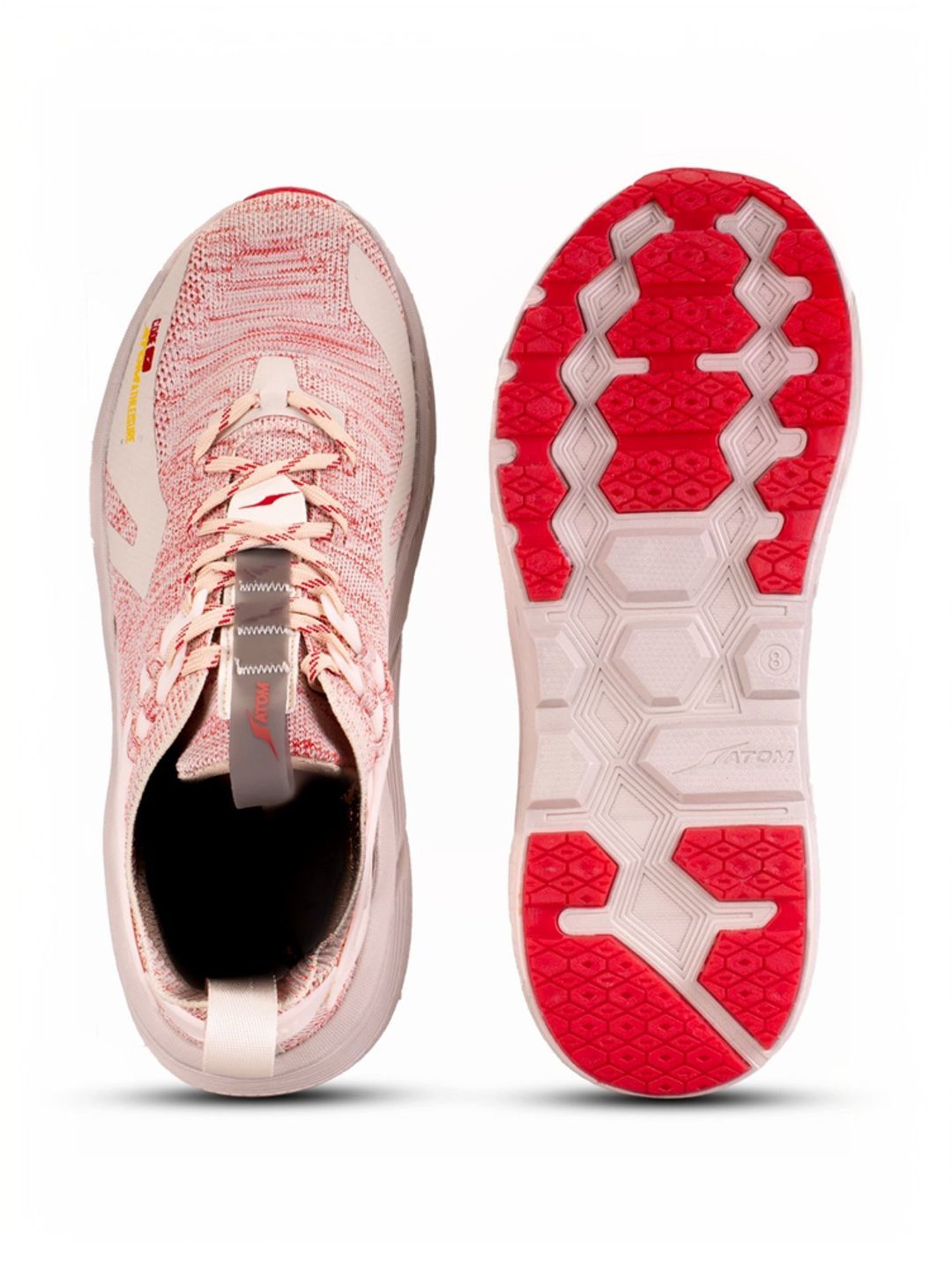 Atom Men's CloudRunner Beige Running Shoes