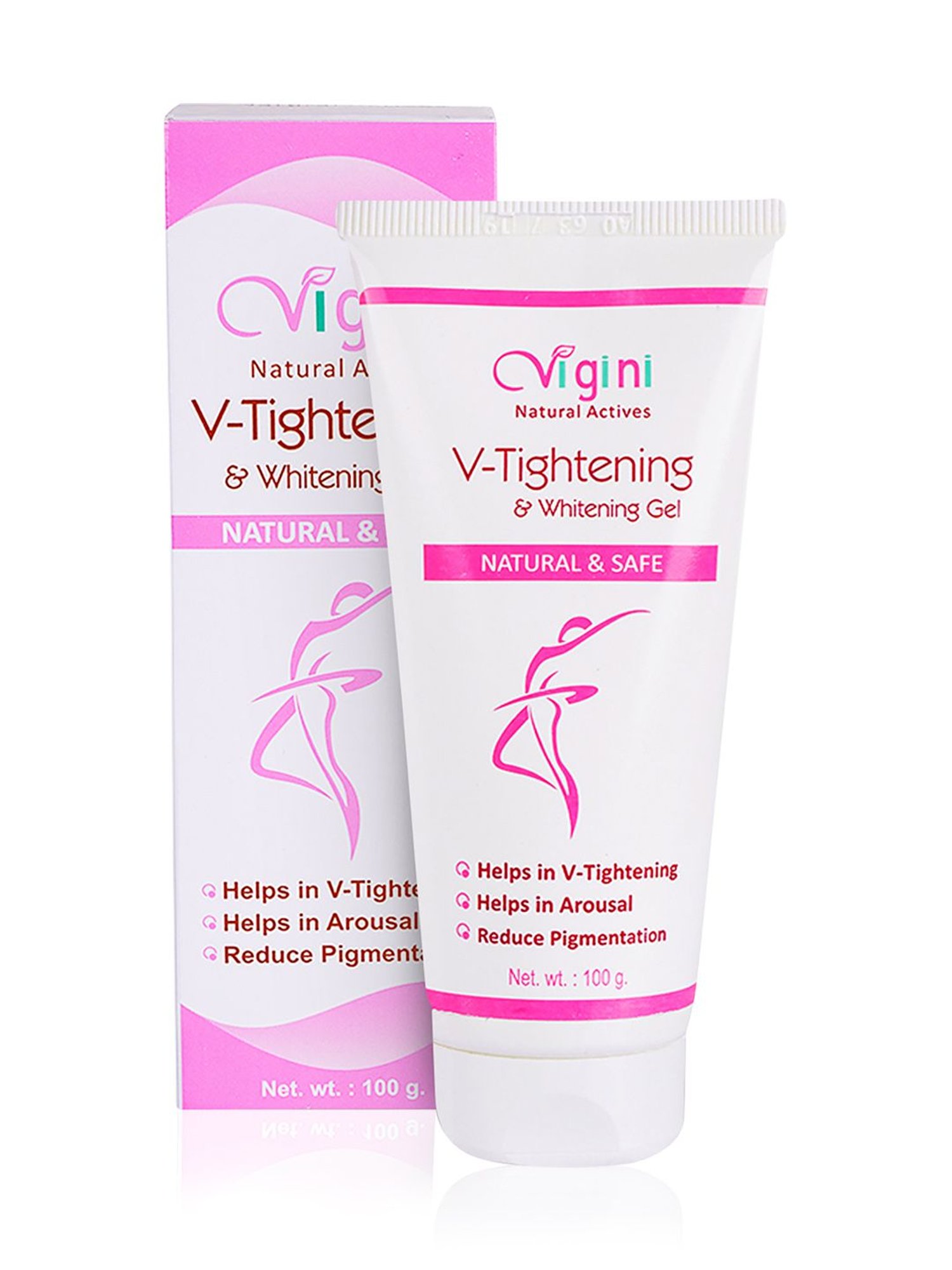 Vigini Whitening Lightening Intimate Hygiene Gel Wash & Vaginal V-Tightening Whitening Gel