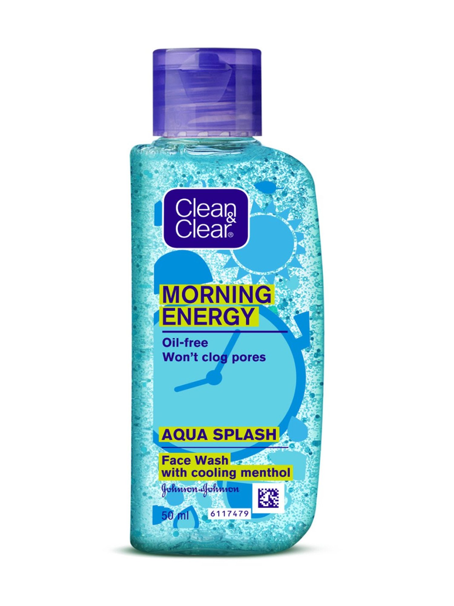 Clean & Clear Morning Energy Aqua Splash Face Wash - 50 ml