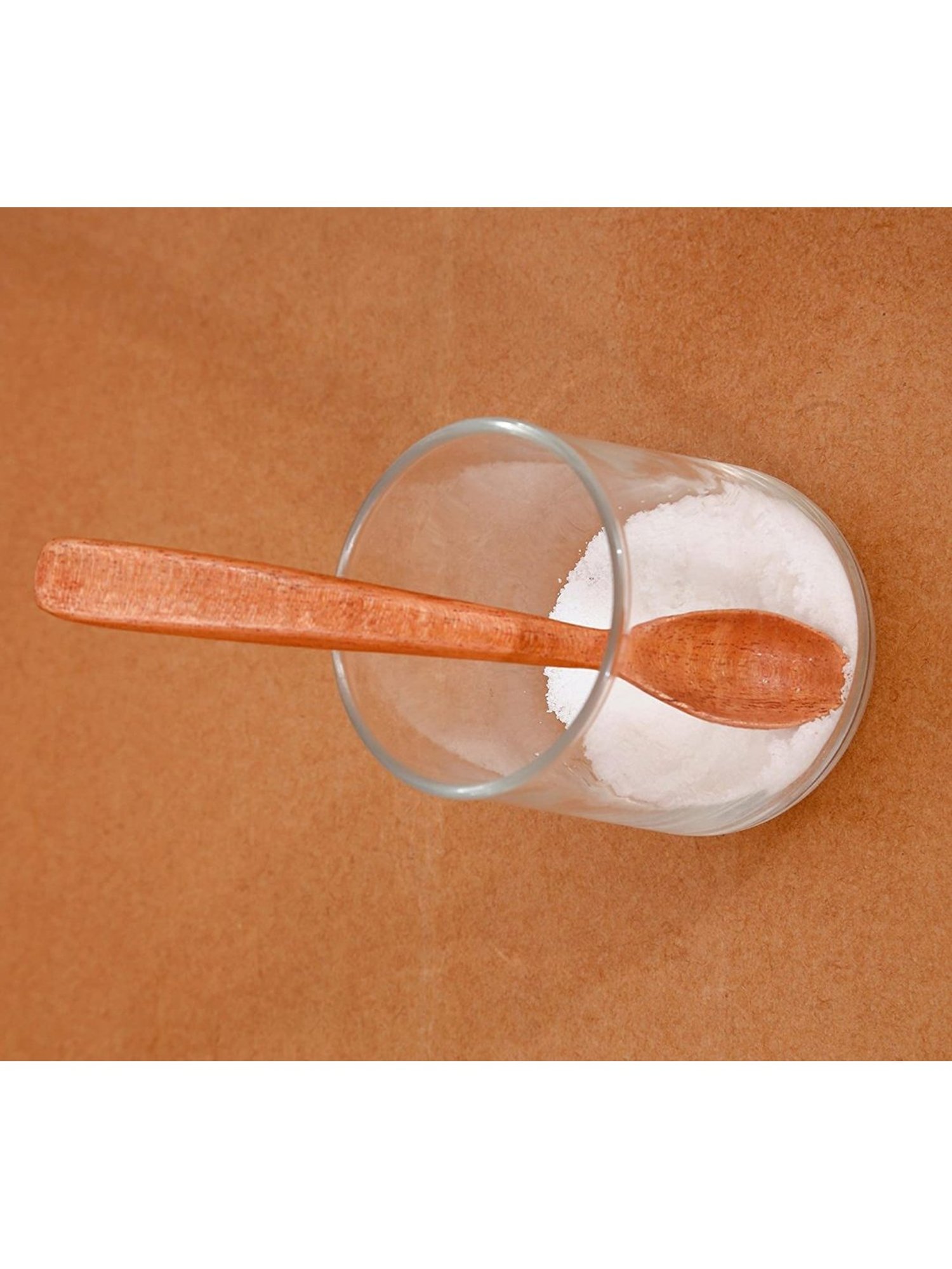 The Indus Valley Brown Neem Wood Masala Spoons - Set of 6