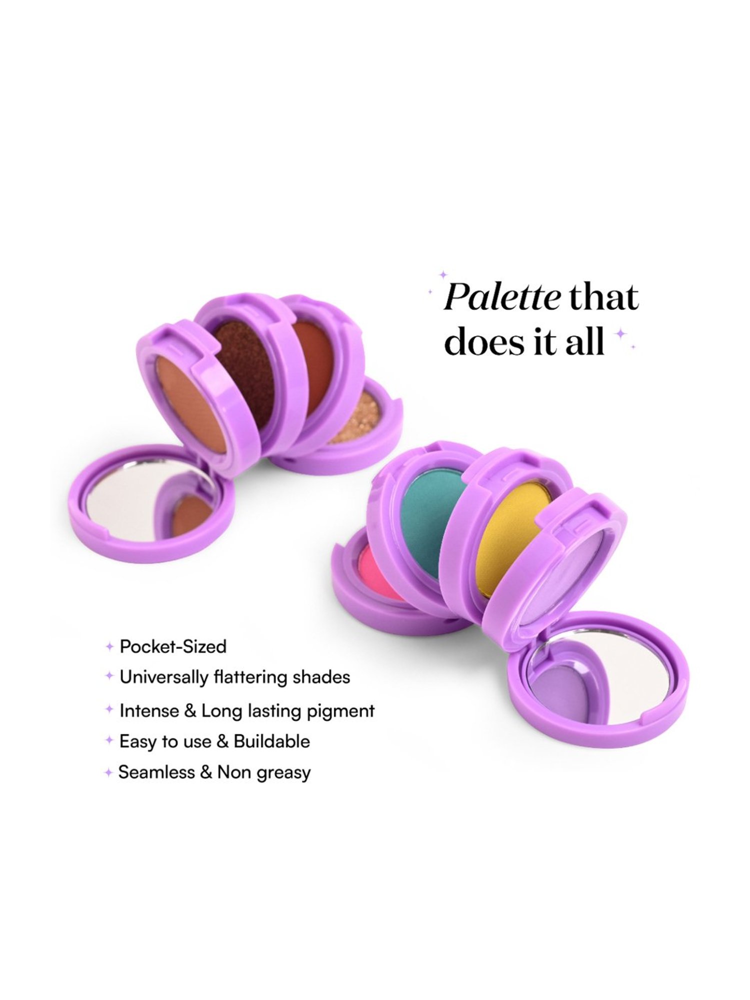 Gush Eye Like It Stacked Eyeshadow Palette K-Pop - 3.6 gm