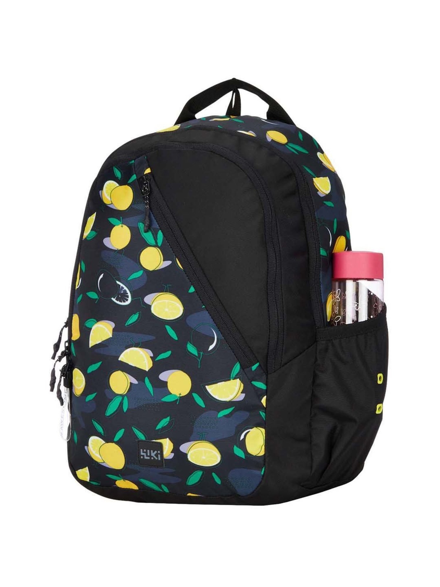 Wiki 21.5 Ltrs Black Medium Backpack