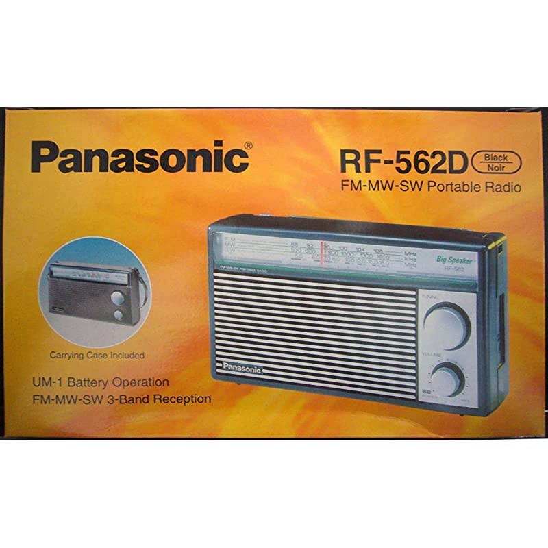 RF562D AM FM SW Shortwave Transistor Radio Retro Design Battery operated
