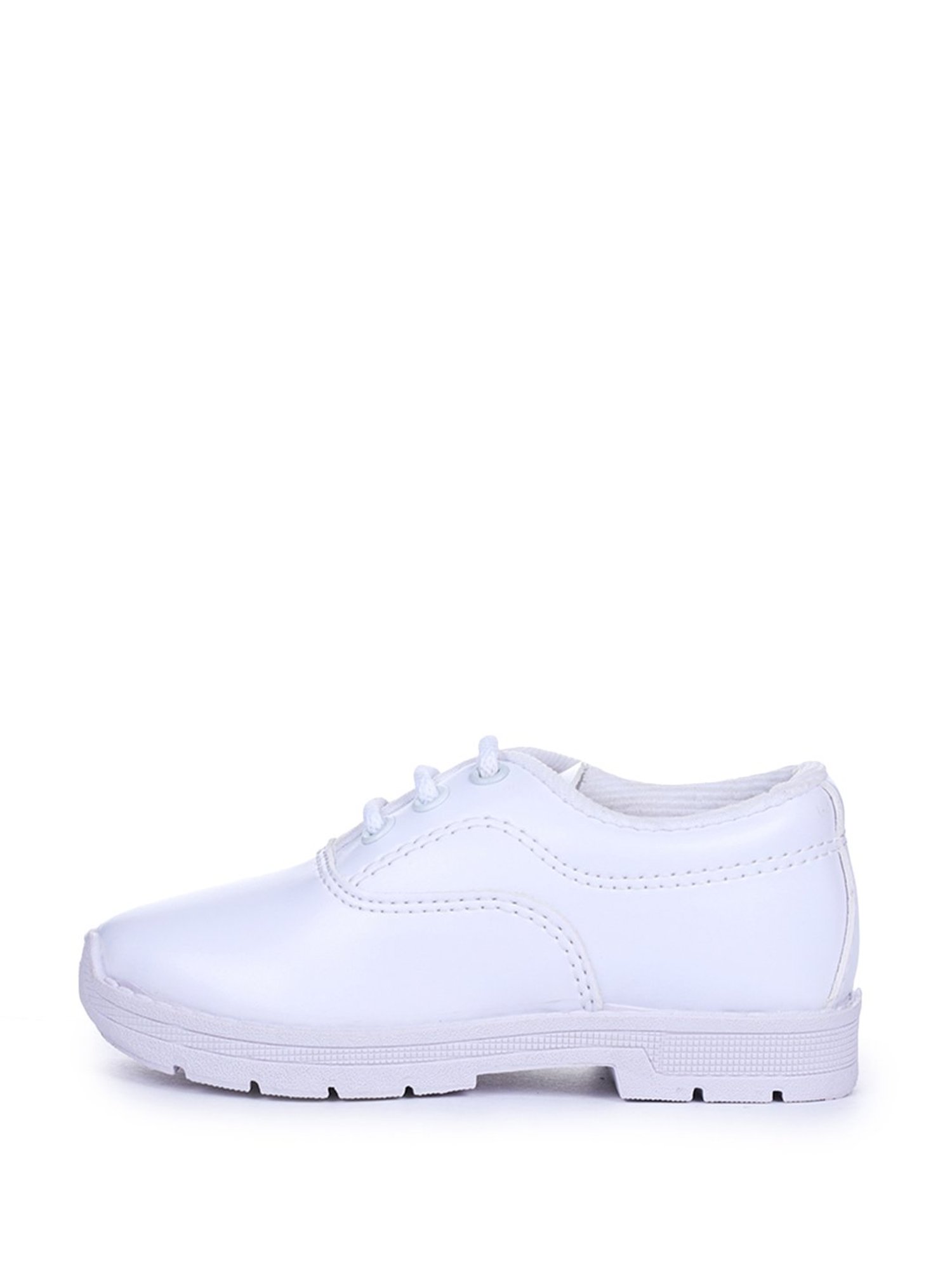 Prefect By Liberty Kids White School Shoes