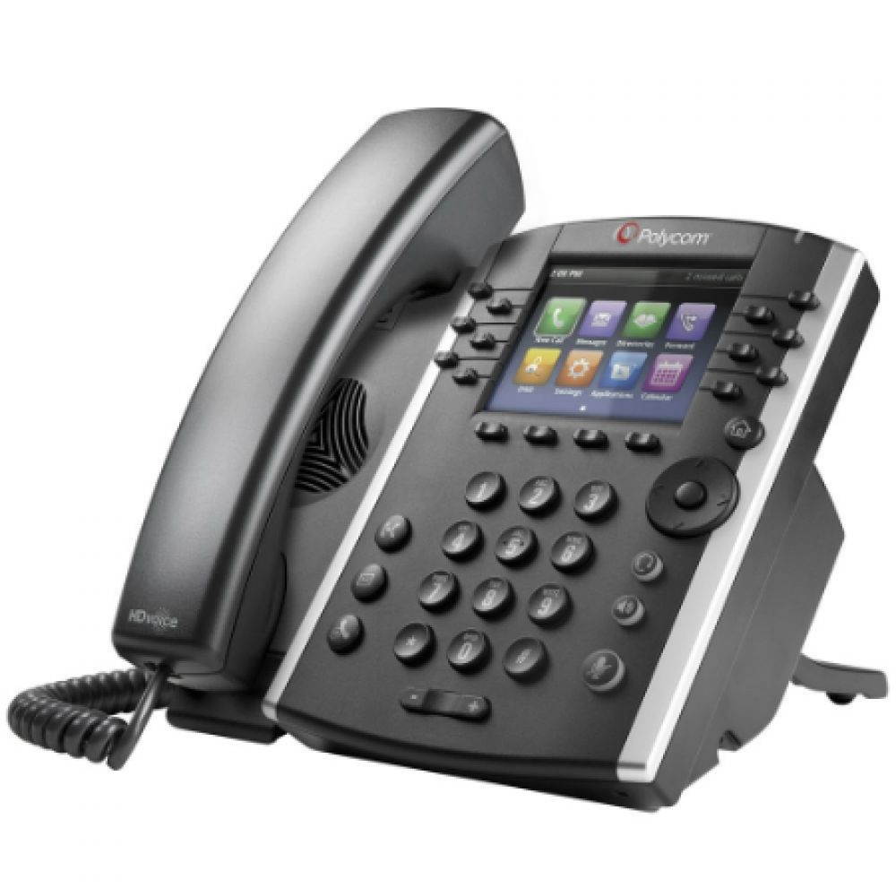 Polycom VVX 401 (2200-48400-025) 12-line Desktop Phone