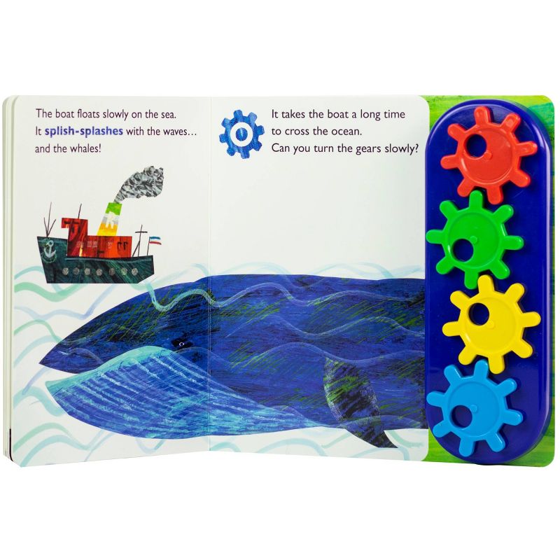 World of Eric Carle, Turn, Crank, Zoom! A STEM Gear Sound Board Book (Hardcover)