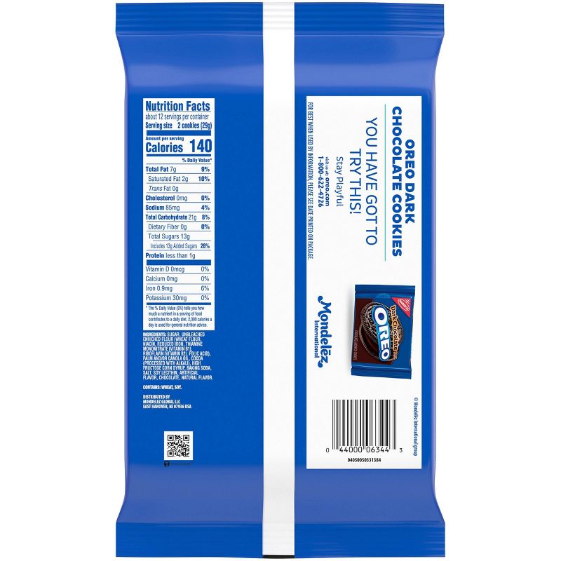 Oreo Limited Edition Tiramisu Creme Chocolate Sandwich Cookies - 12.2oz