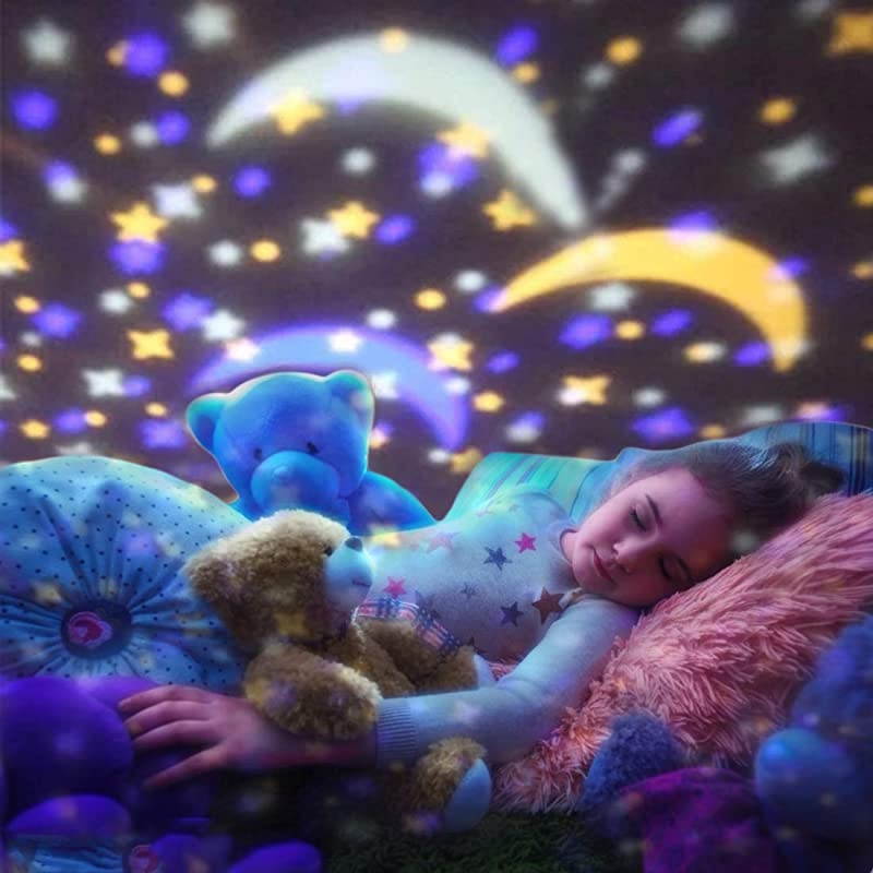 Night Light Projector Star Night Light Rotating Projector for Boys Girls Moon Sky Projection Lamp Bedroom Star Lights for Kid Birthday Christmas Gifts for 1 2 3 412 Year Old Girl Boy Toys Black