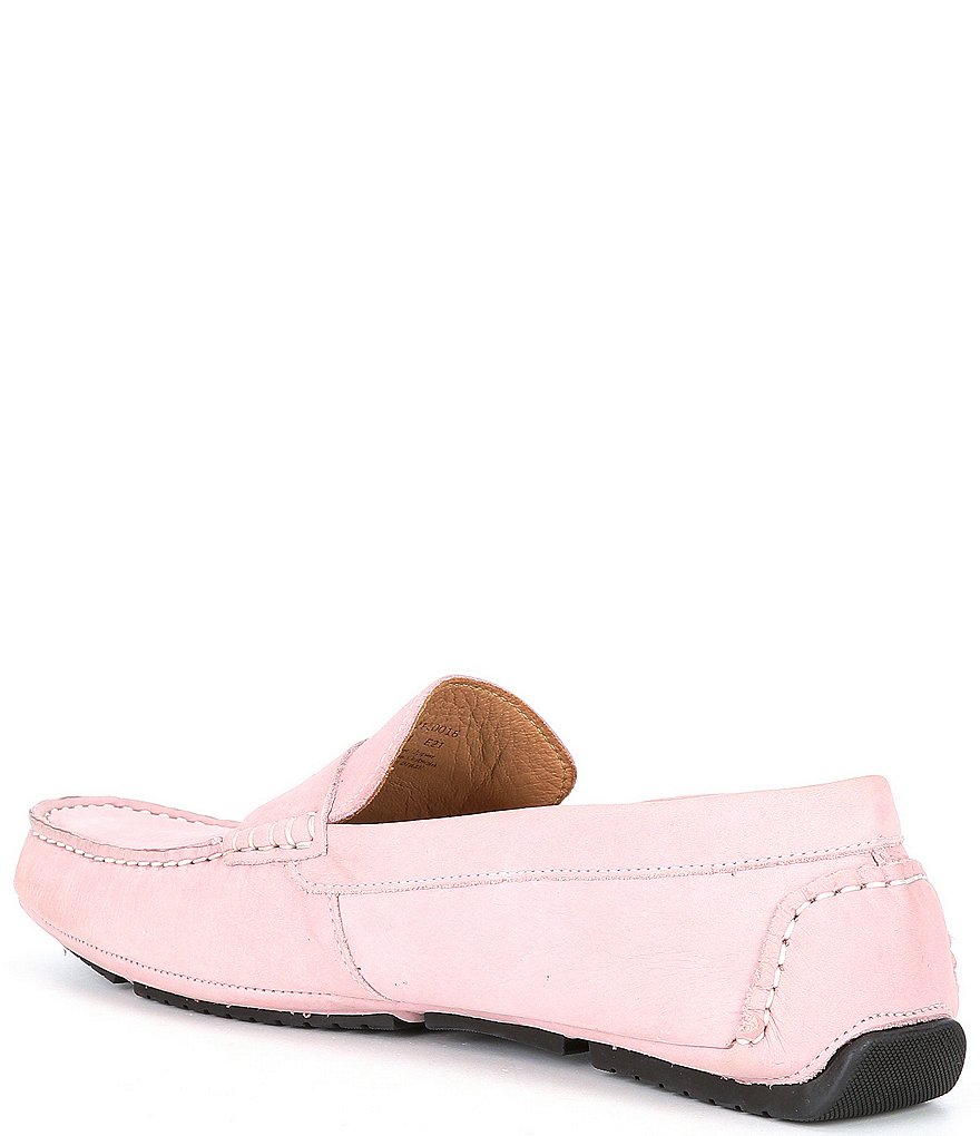 Flag LTD. Men's Morgan Suede Leather Penny Loafer Moccasins