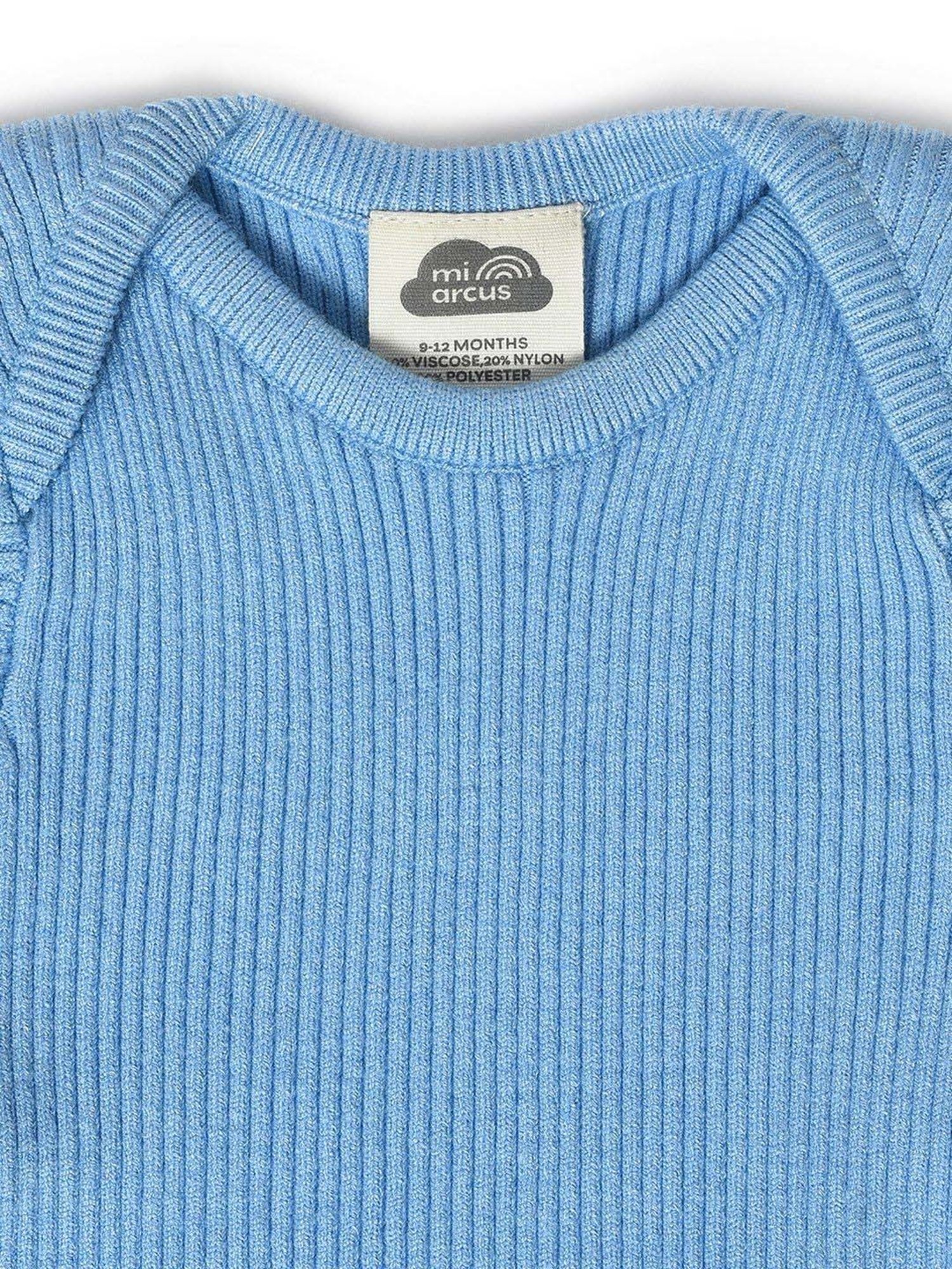 Dyca Kids Grey Melange Textured Thermal Top (Pack Of 2)