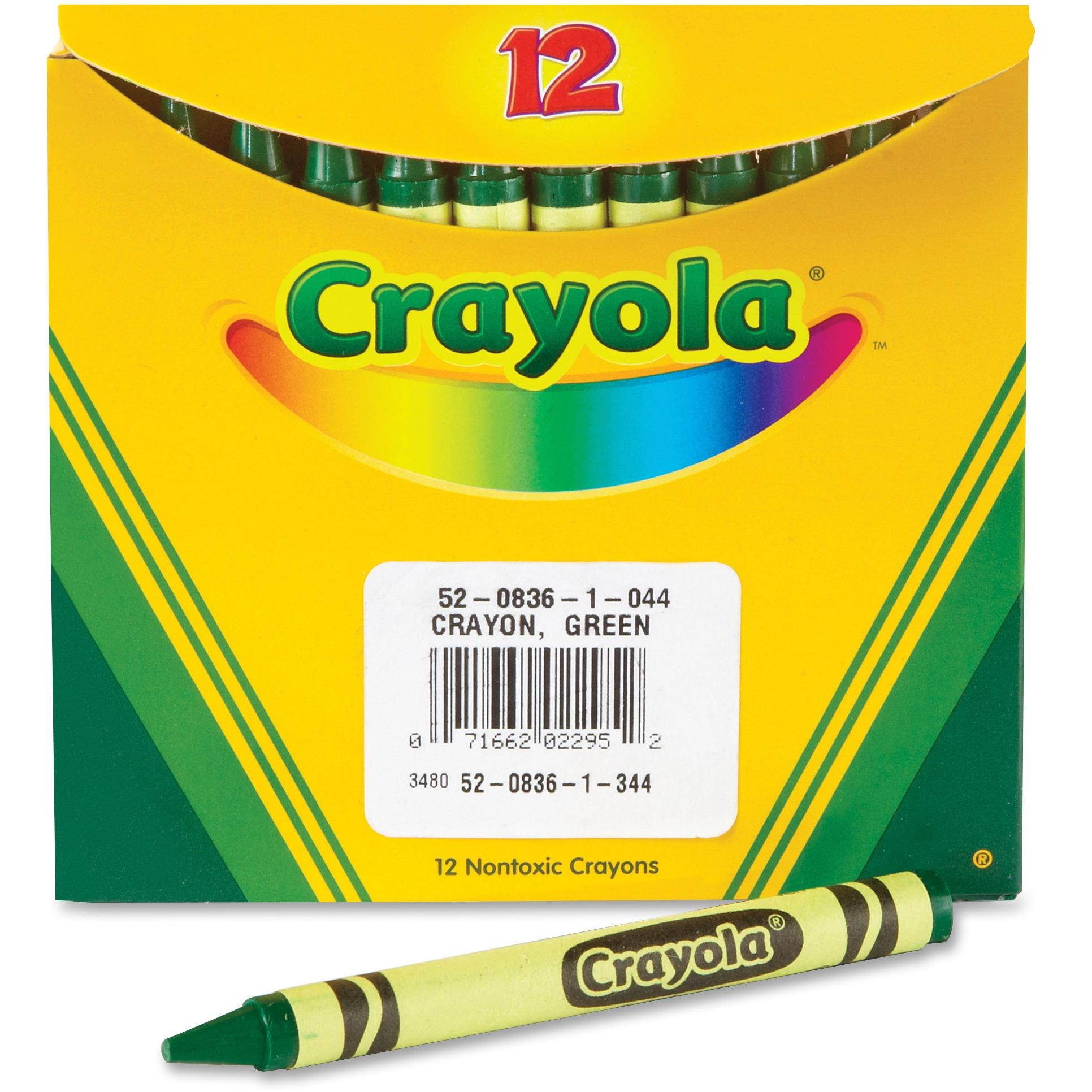 Bulk Crayons, 24BX/CT, Green CYO520836044