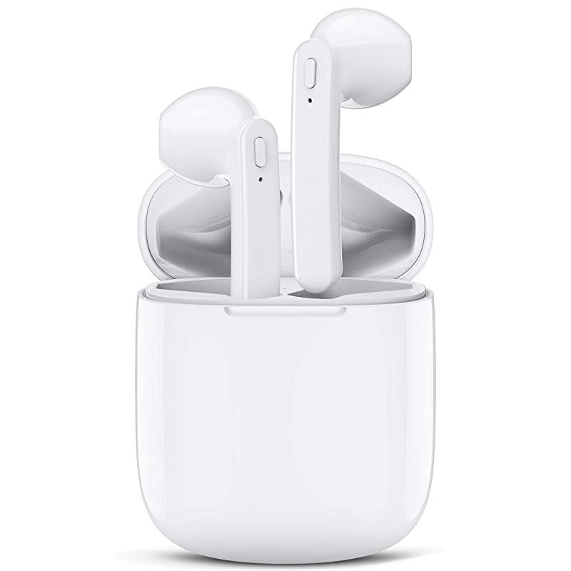 Bluetooth 50 True Wireless Earbuds with Charging Case for iPhone Android 30H Cyclic Playtime Waterproof Stereo Headphones with mic inEar Earphones Headset for Sport