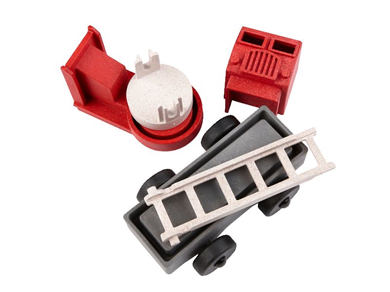 Childcraft Corrugated Building Blocks, Various Sizes, Primary Colors, set of 84